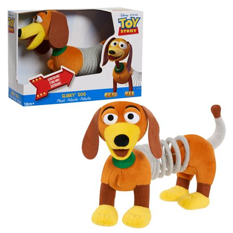 Disney And Pixar Toy Story Slinky Dog Plush Toys For 3 Year Old Girls