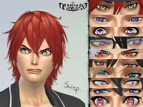 Siriaps Anime Diabolik Lovers Eyes Sims 4 Anime Sims 4 Cc Eyes Sims 4