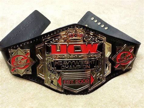 Image Ucw Heavyweight Championship Belt Pro Wrestling Fandom