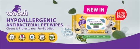 Woosh Pet Wipes Silversky Delivering Wow To Everything Pets