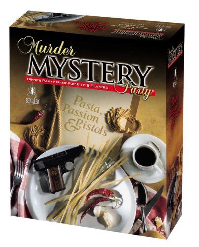 Blackmail, bribery, detailed characters and plots for 8 or more guests. Know any good "Murder Mystery Dinner" party games? - Games ...