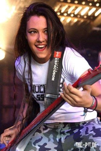 Fernanda Lira Nervosa Heavy Metal Music Female Bassist Metalhead Girl