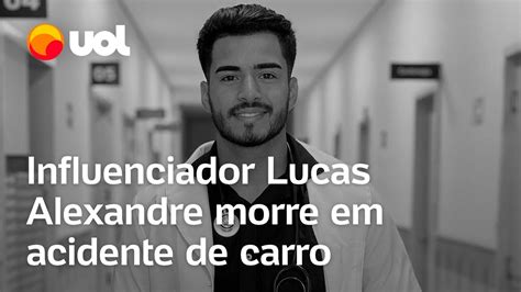 Influenciador Lucas Alexandre Morre Aos Anos Em Acidente De Carro Em