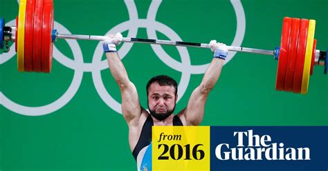 Kazakhstan S Weightlifting Triumph Clouded By Doping Controversy Rio 2016 The Guardian