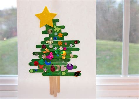 Popsicle Stick Christmas Tree Diy For Beginners Kiwico
