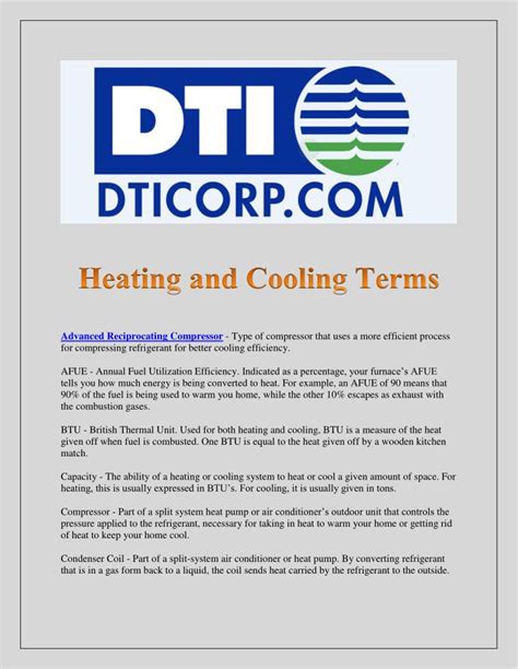 Ppt Heating And Cooling Terms Powerpoint Presentation Free Download