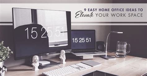 9 Easy Home Office Ideas To Elevate Your Work Space The Loken Group