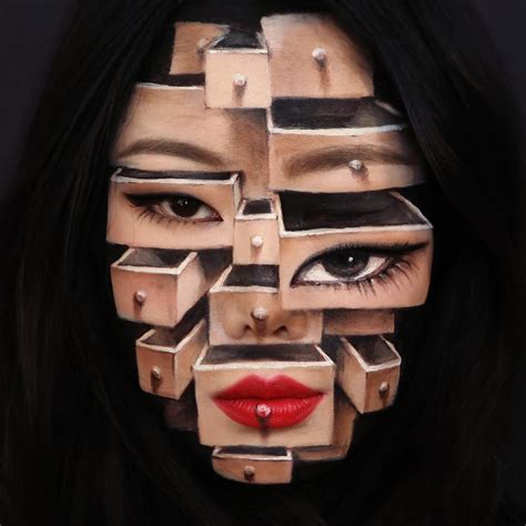10 Make Up Ilusi Terbaik Karya Dain Yoon Kreatifnya Bikin Merinding