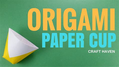 Origami Paper Cup How To Make Paper Cup Super Easy Origami Tutorial