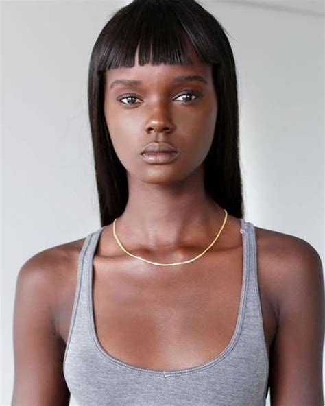 94 best model nyadak duckie thot images on pinterest black women dark skinned women and