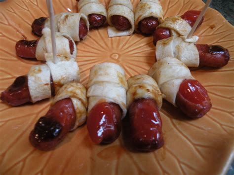 Monster Toeslil Smokies Wrapped In Bbq Sauce And Wrapped In