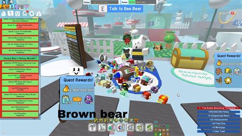 BSS - Turning in Bee Bear 15 Final quest for Beemas 2021 and Turning in