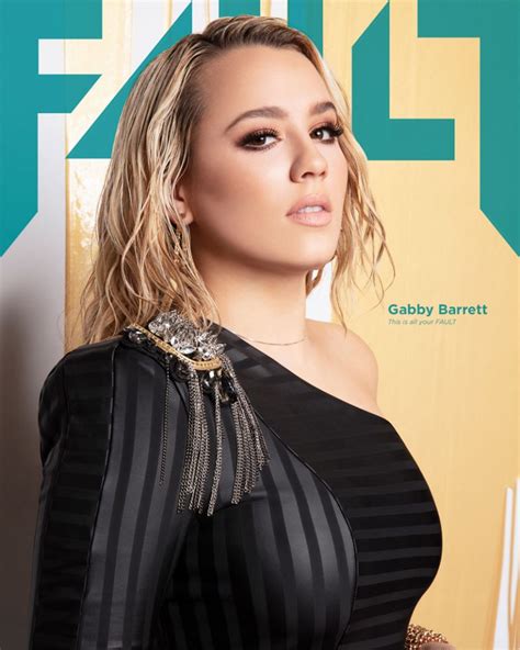 gabby barrett joins fault magazine for a cover shoot and interview fault magazine