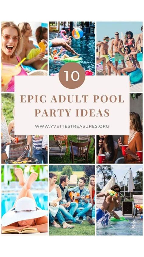 10 Epic Adult Pool Party Ideas To Try This Summer Pool Party Adults Pool Party Activities