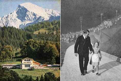 Adolf Hitler At His Berghof Residence Berchtes 361577569 ᐈ Köp På