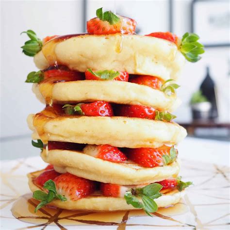 Pandan pancakes filled shredded coconut with smooth black coffee and a sweet kiss at the morning then. Pandan Pancakes Recipe - Christie at Home