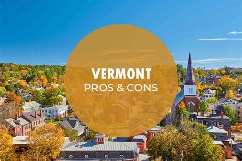 Pros And Cons Of Living In Vermont Sincere Pros And Cons