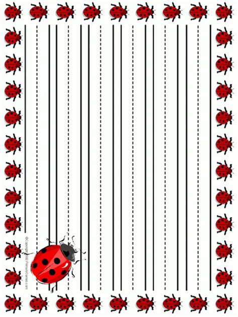 Stationery Primarygames Free Printable Worksheets Ladybugs Free
