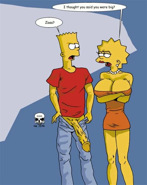 Rule 34 Alternate Breast Size Bart Simpson Color Female Human Lisa