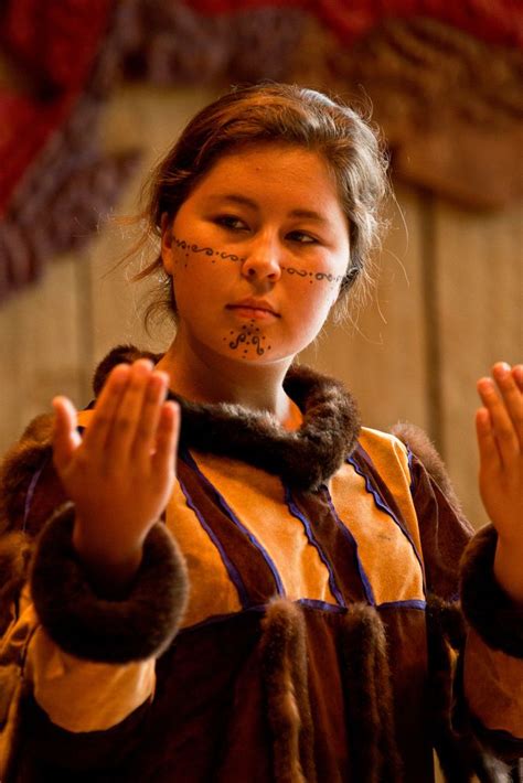 Alaska Native Dancer Explored Native American Beauty Native