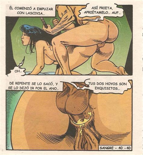 Revista Porno Fetichista De Sangre Caliente 40 Comics Porno