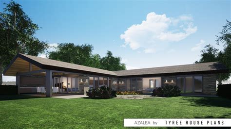 Mid Century Ranch Home 3 Bedrooms Tyree House Plans