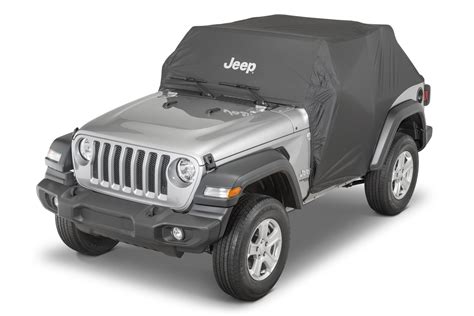 Mopar 82215371 Jeep Logo Cab Cover For 18 20 Jeep Wrangler Jl 2 Door