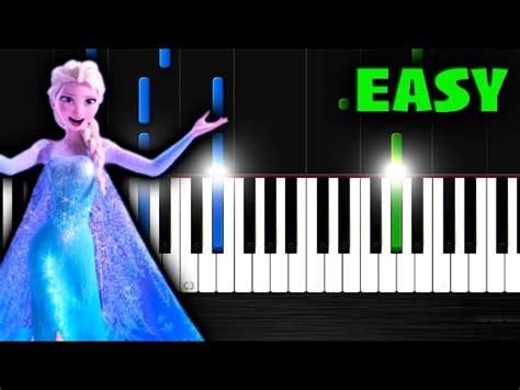 Let It Go Frozen Easy Piano Tutorial By Plutax Piano Understand