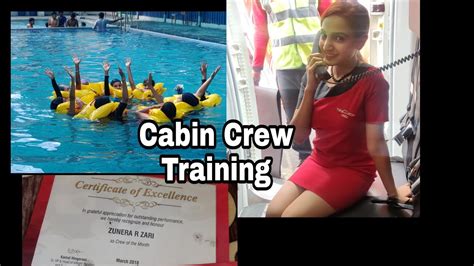 What Happens In A Cabin Crew Training एयरहोस्टेस ट्रेनिंग में क्या
