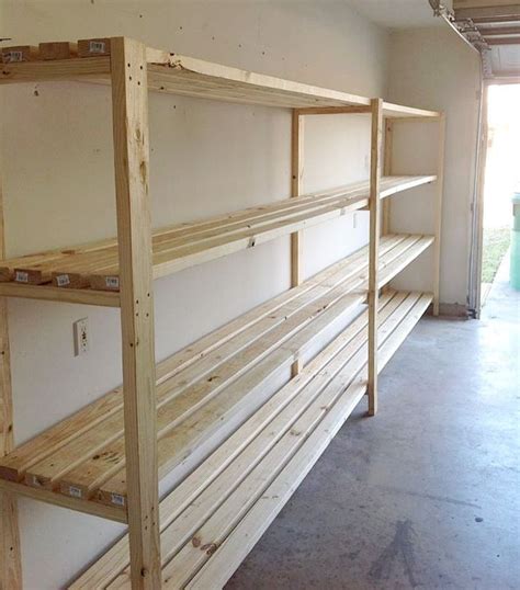 Basement Shelves 2x4 Pin By Edith Bouchard On Garage Garage Storage