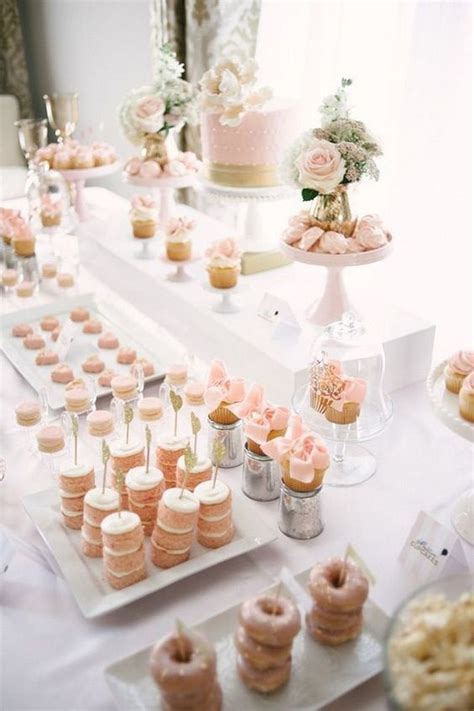 Best Wedding Shower Brunch Decoration Ideas 14 Lovellywedding Wedding Dessert Table Wedding