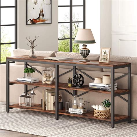 Buy Tribesigns 709 Inch Extra Long Console Table Rustic Sofa Table