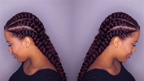 Ghana braids are very popular with africans americans since they look perfect with the texture of their hair. Don't Know What To Do With Your Hair: Check Out This ...