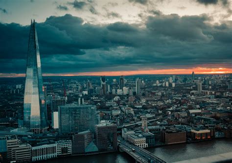Photo Of London Skyline During Golden Hour · Free Stock Photo