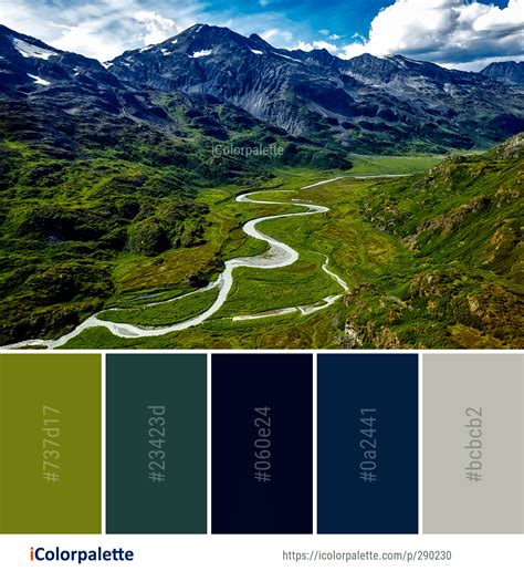 Color Palette Ideas From 1955 Mountain Images Icolorpalette Outdoor