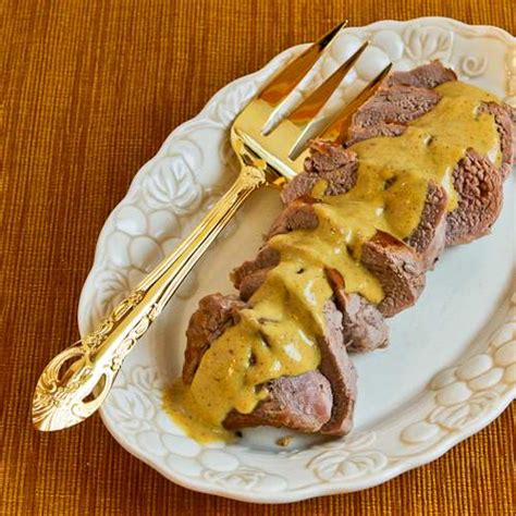 Try our pork loin recipes to serve with an amazing sauce, stuff with any number of fillings & more. Kalyn's Kitchen®: Easy Pan-Fried Pork Tenderloin with Mustard Sauce