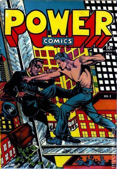 Power Comics 1944 Holyoke Comic Books