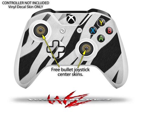 Xbox One S Console Controller Bundle Skins Zebra Skin Wraptorskinz