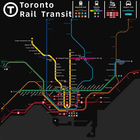 Transit Fantasy Maps Page 382 Urbantoronto