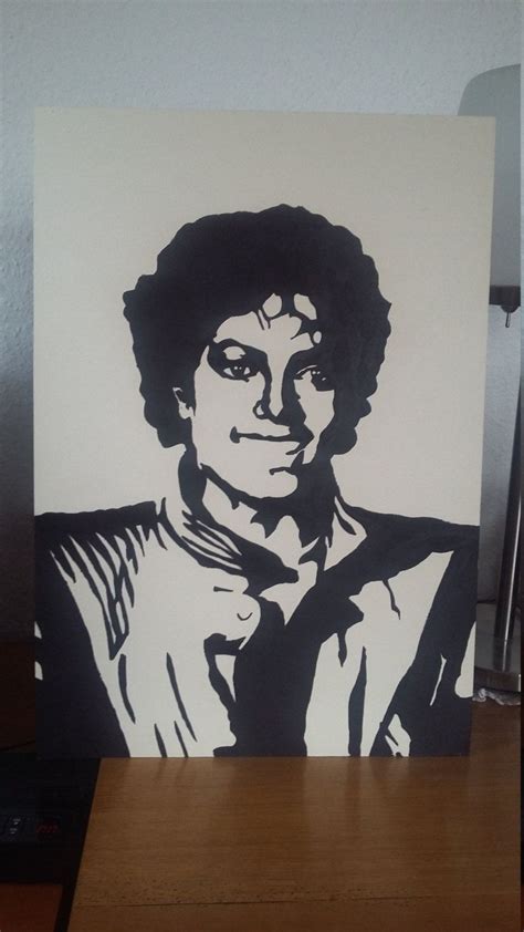Michael Jackson Portraits Painting Boutique Home Decor Decals Etsy