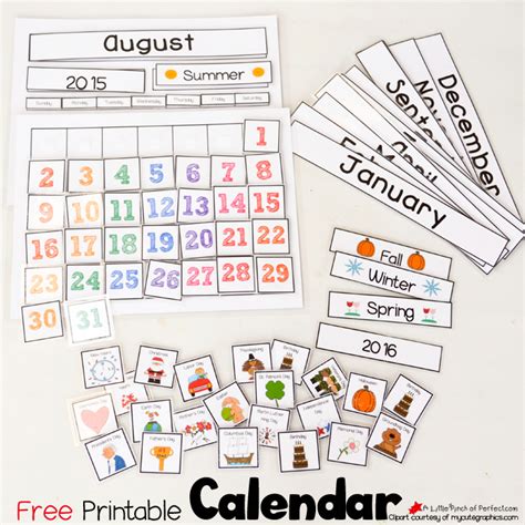Free Printable Calendars For Kindergarten Printable Blank Calendar