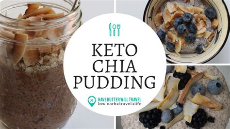 You cut back most on the carbs that are easy to digest, like sugar, soda, pastries, and white bread. Keto Chia Pudding | Dairy Free Keto Breakfast or Snack ...