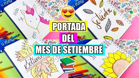 Arriba 61 Imagen Portadas Para Cuadernos Del Mes De Septiembre