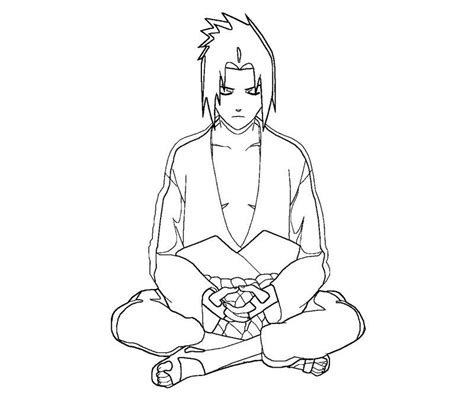 Sasuke Coloring Pages - Coloring Home