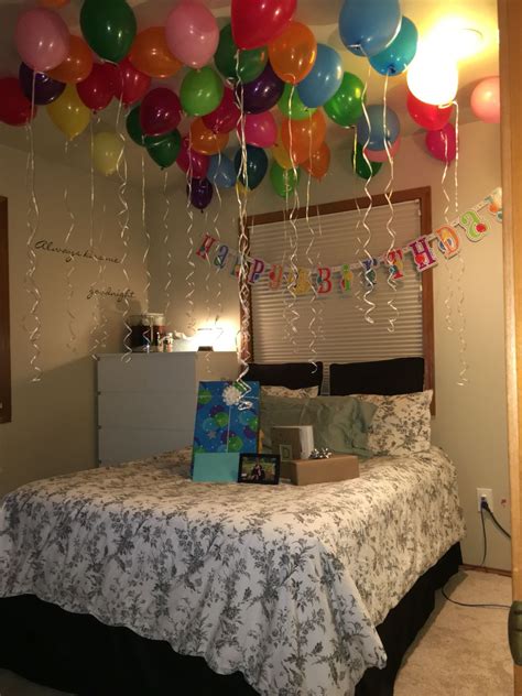 It's no surprise that creative birthday gift ideas can do a recipient's heart good. Birthday surprise for boyfriend! Since I'm not 21 yet we ...