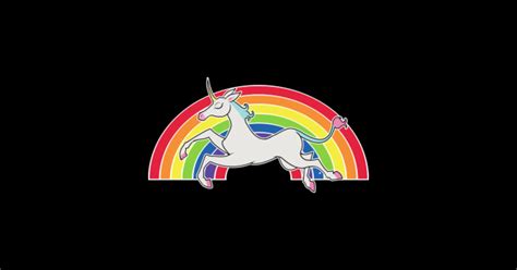 LGBT Pride Unicorn Unicorn Sticker TeePublic