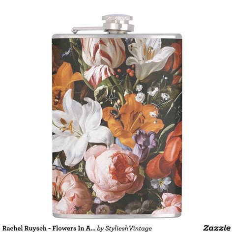 Vase with flowers rachel ruysch. Rachel Ruysch - Flowers In A Glass Vase Flask | Wedding ...