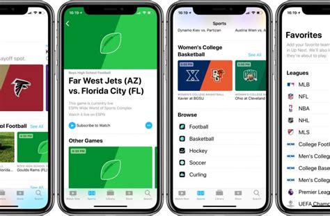 This best sports streaming app allows you to watch tv channels in a wide range of languages like hindi, tamil, malayalam, telugu, etc. Apple announces more live sports providers coming soon to ...