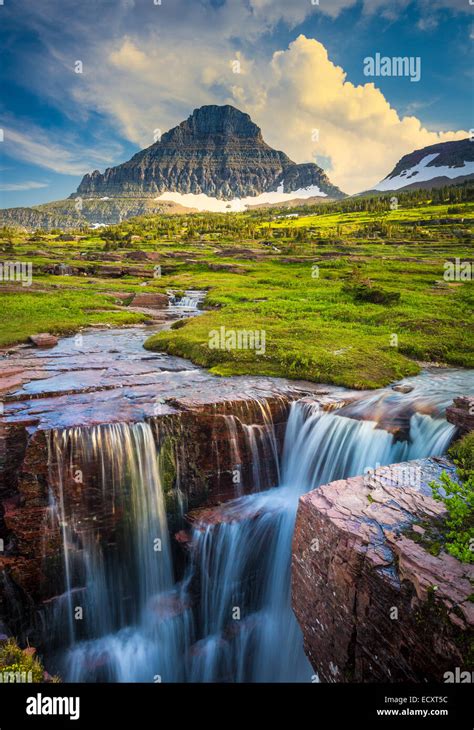 Logan Pass In Glacier National Park Located In The Us State Of