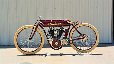 1913 Indian 8 Valve Twin Board Track Racer 61 Ci Mecum Auctions